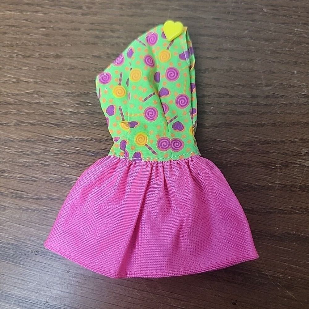 Vintage 1994 Barbie Sweet‎ N Pretty Barbie Fashions Outfit Dress (Tutti Frutti)